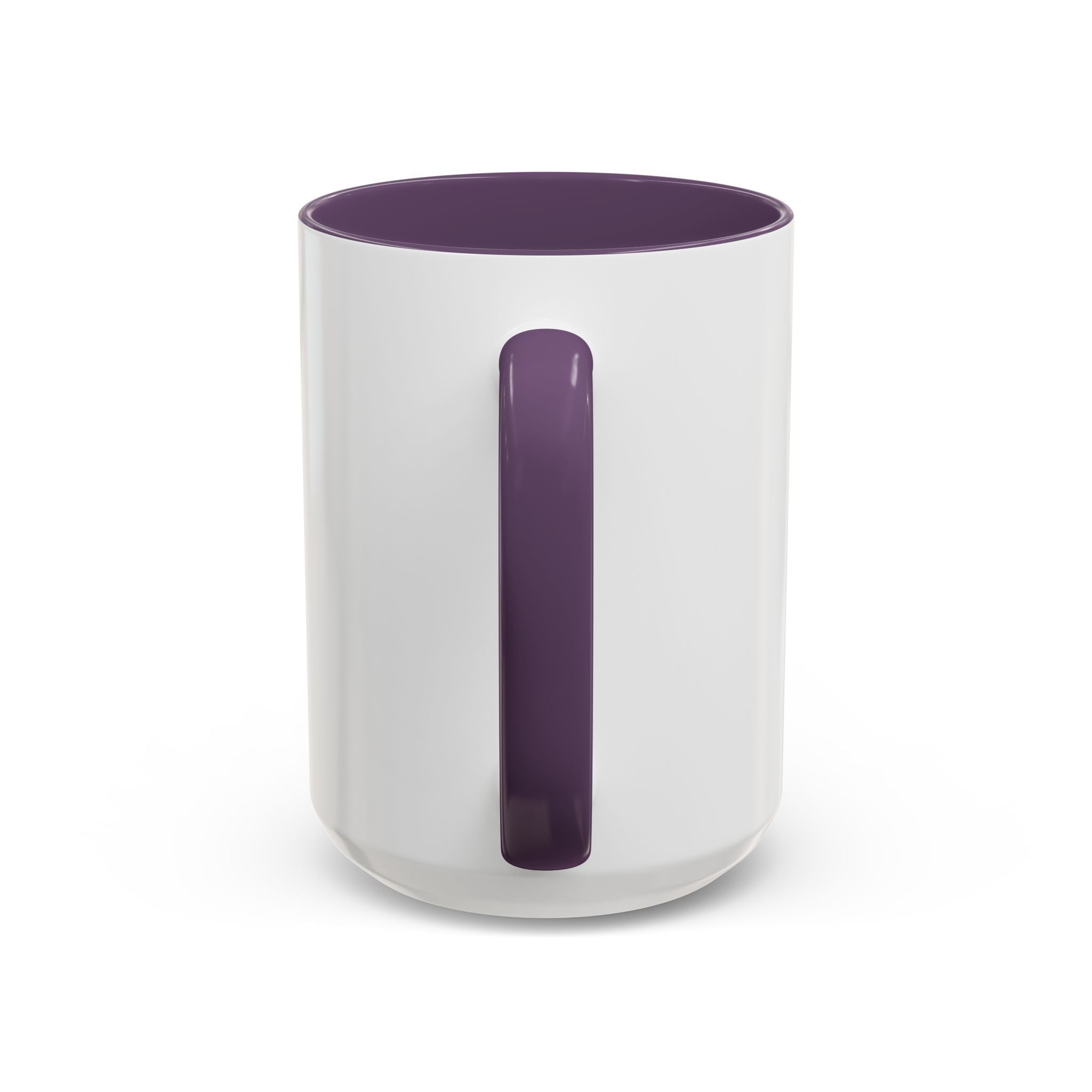 Peace Starts Here Accent Coffee Mug — Inspirational Red-Accent Ceramic Mug (11/15oz)