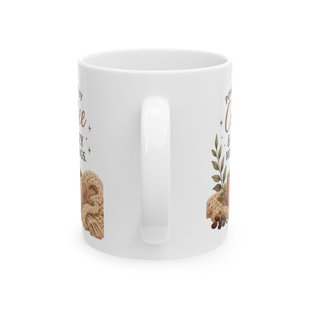 "Coffee & Cuddles" Cozy Sloth Ceramic Coffee Mug