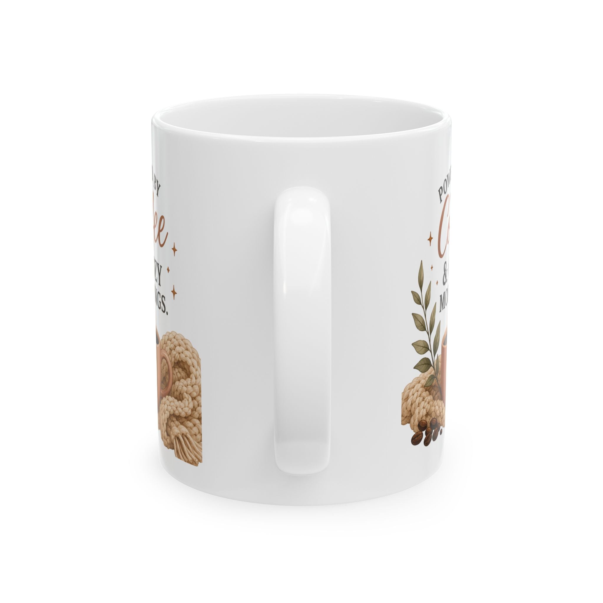 "Coffee & Cuddles" Cozy Sloth Ceramic Coffee Mug