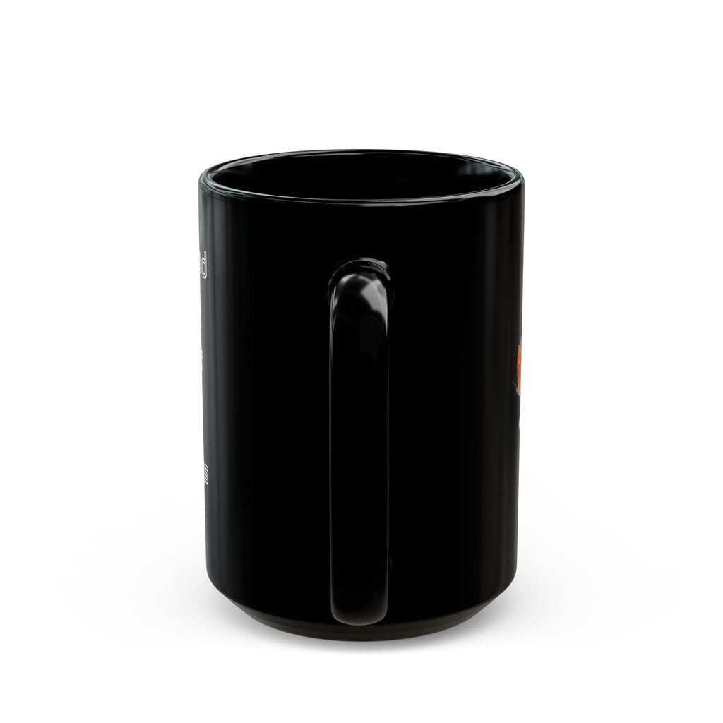 Spread Your Wings Butterfly Mug — Inspirational Black Coffee Cup (11oz & 15oz)