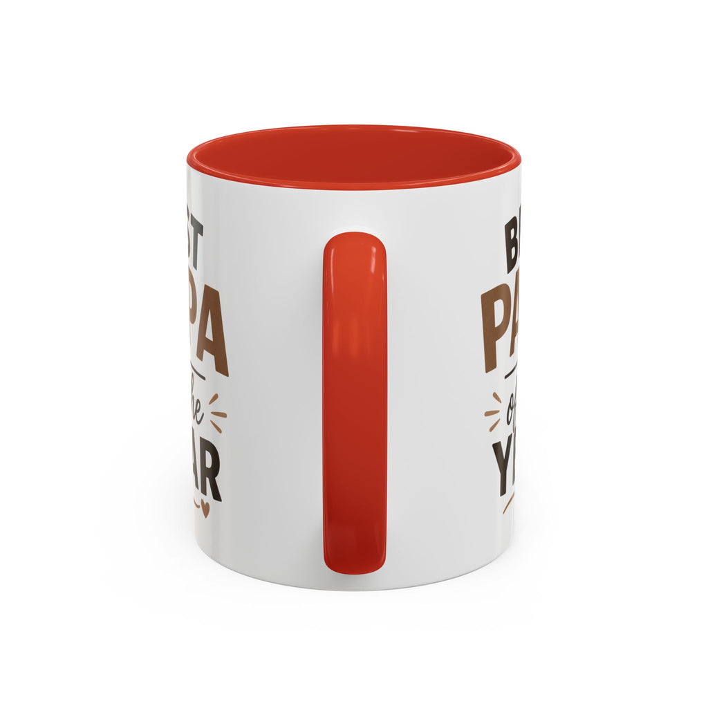 Best Papa Coffee Mug – Father's Day Gift Accent Ceramic Cup for Grandpa