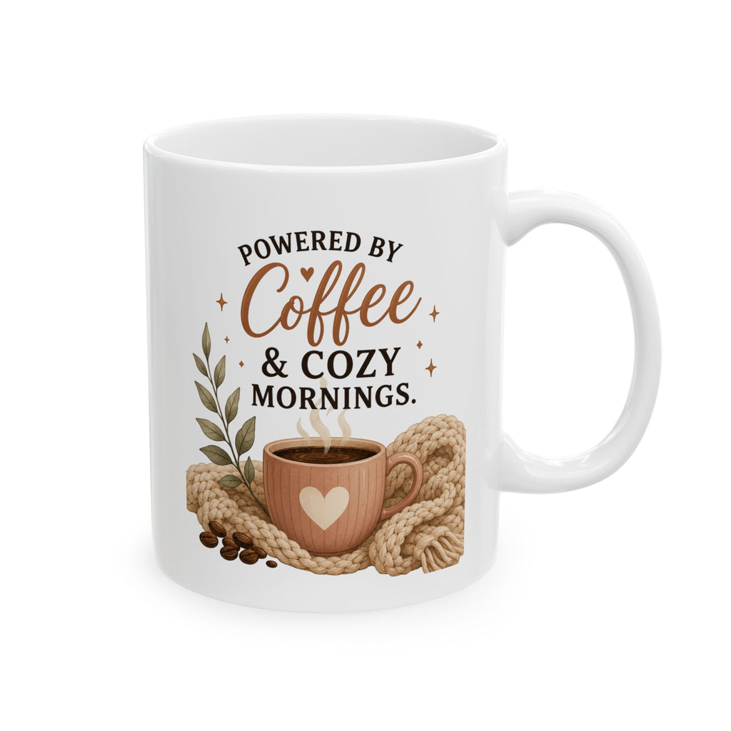 "Coffee & Cuddles" Cozy Sloth Ceramic Coffee Mug