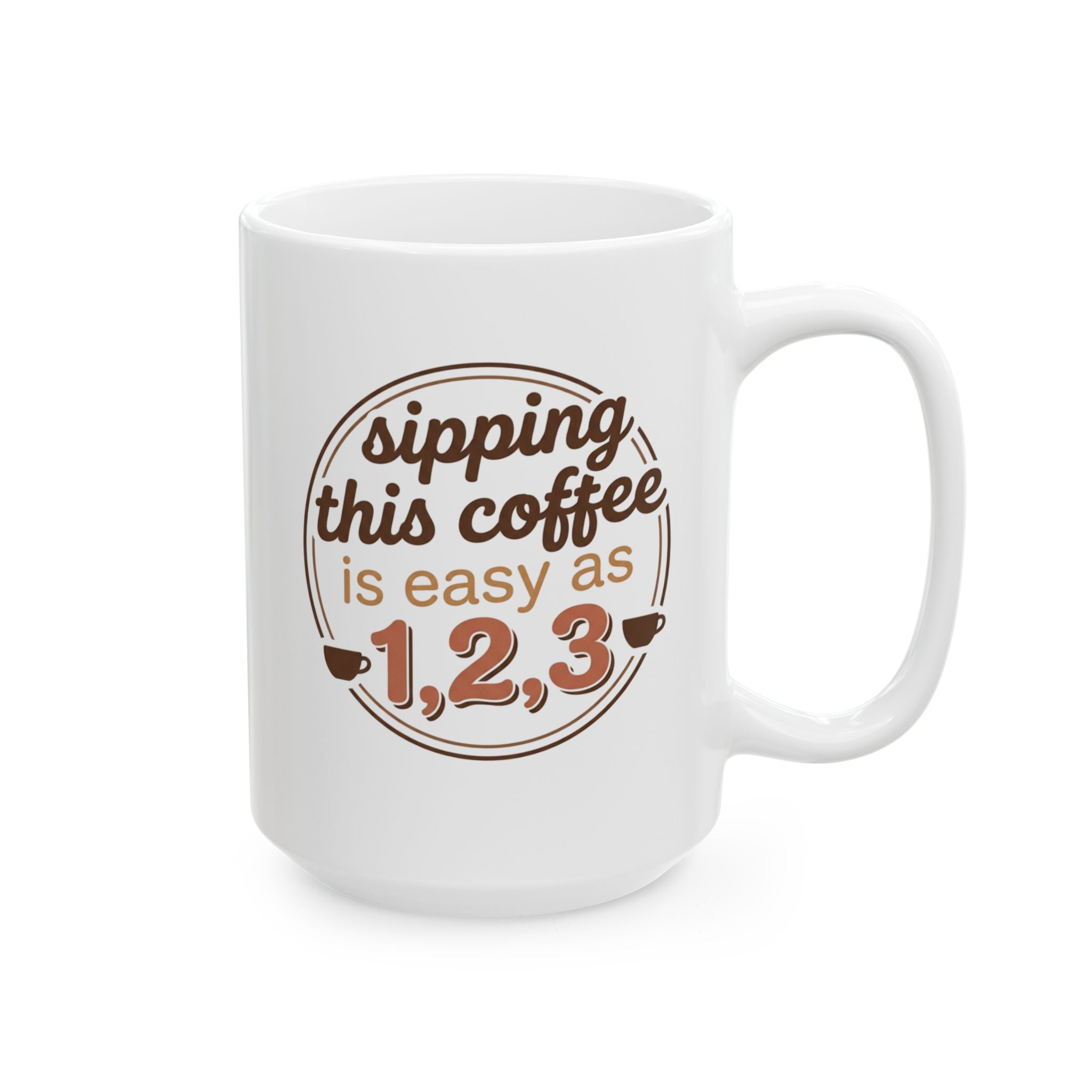 Coffee Mug - "All I Need is Coffee and Jesus" Ceramic Tea Cup (11oz, 15oz)