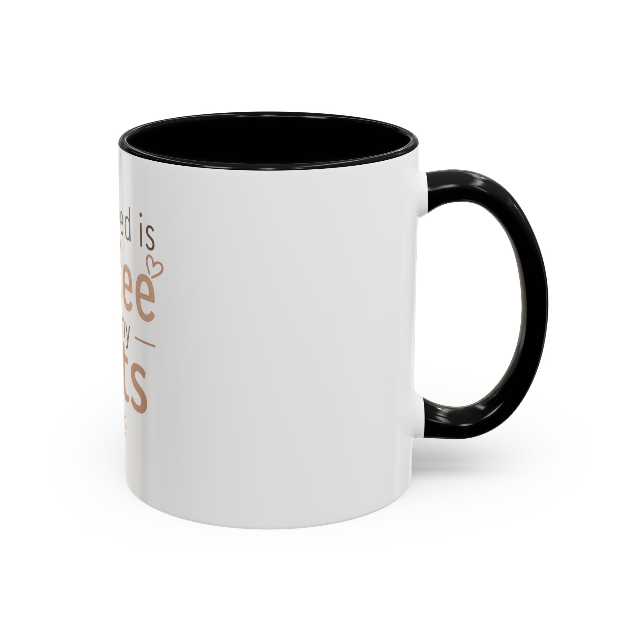 Coffee & Pets Mug — “All I Need Is Coffee and My Pets” Accent Ceramic Mug