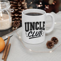 Uncle Club 11oz Coffee Mug — Bold Classic Gift for New & Proud Uncles