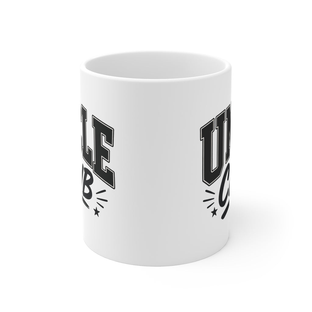 Uncle Club 11oz Coffee Mug — Bold Classic Gift for New & Proud Uncles
