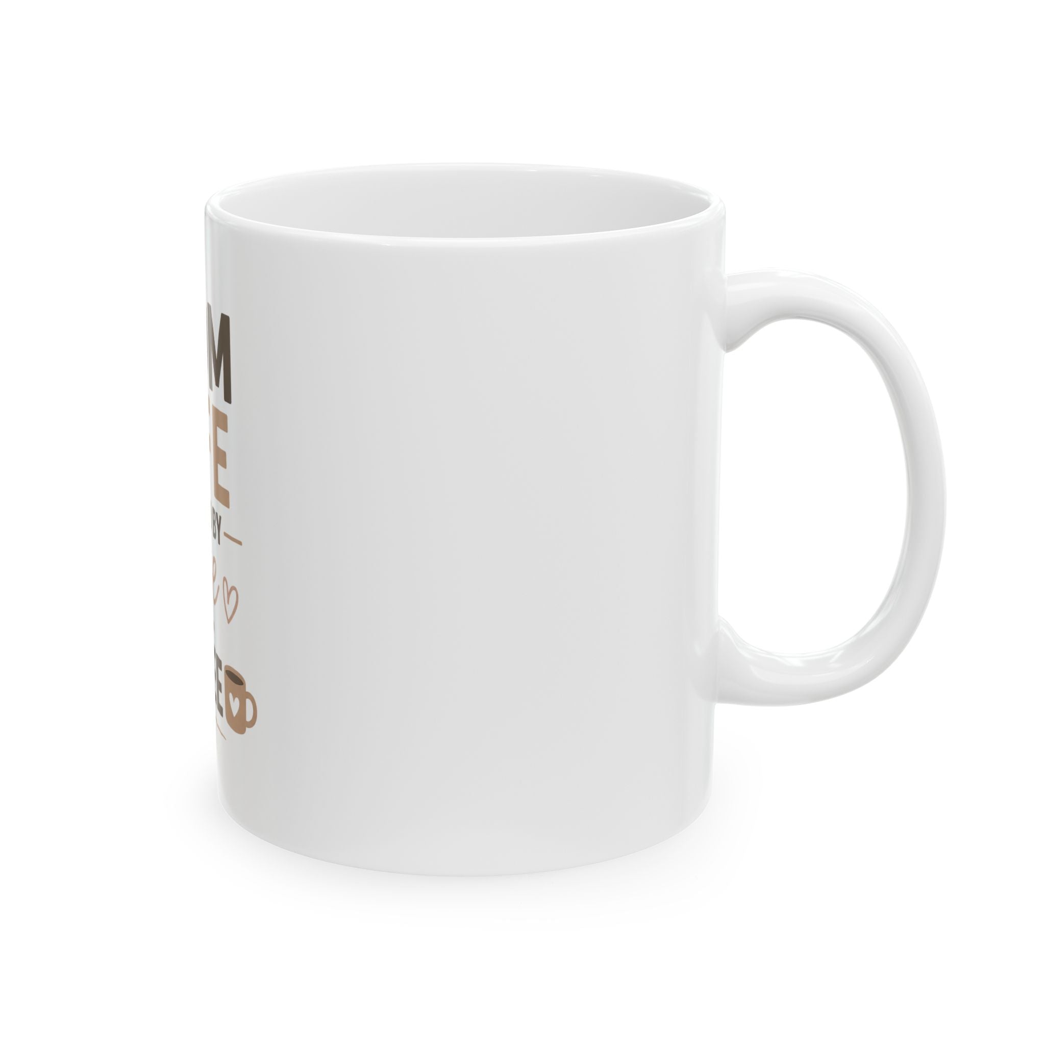 Mom Life Coffee Mug — "Mom Life Fueled by Love & Coffee" Ceramic Mug (11oz, 15oz)