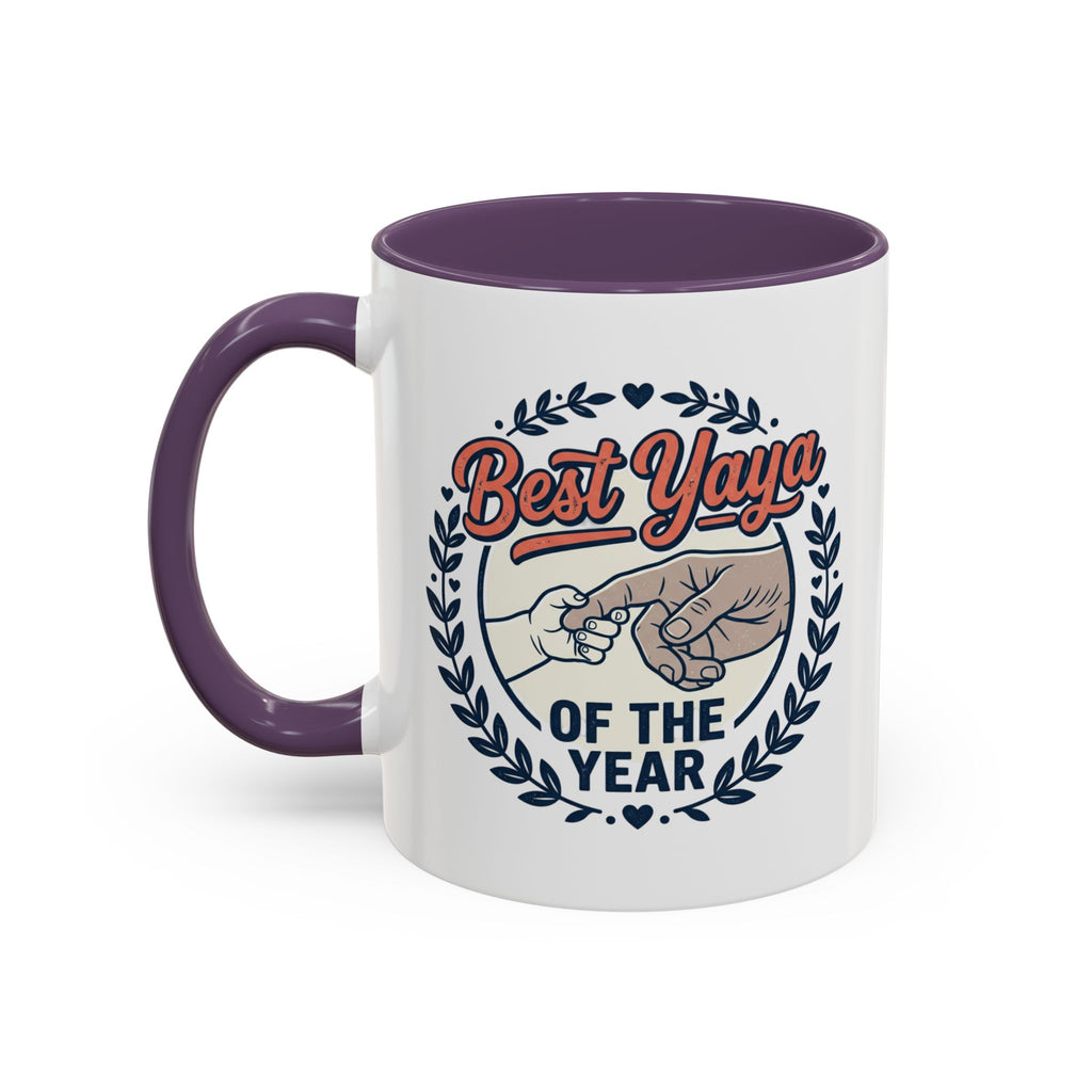 Best Yaya Coffee Mug – Grandmother Gift for Mother's Day Accent Cup