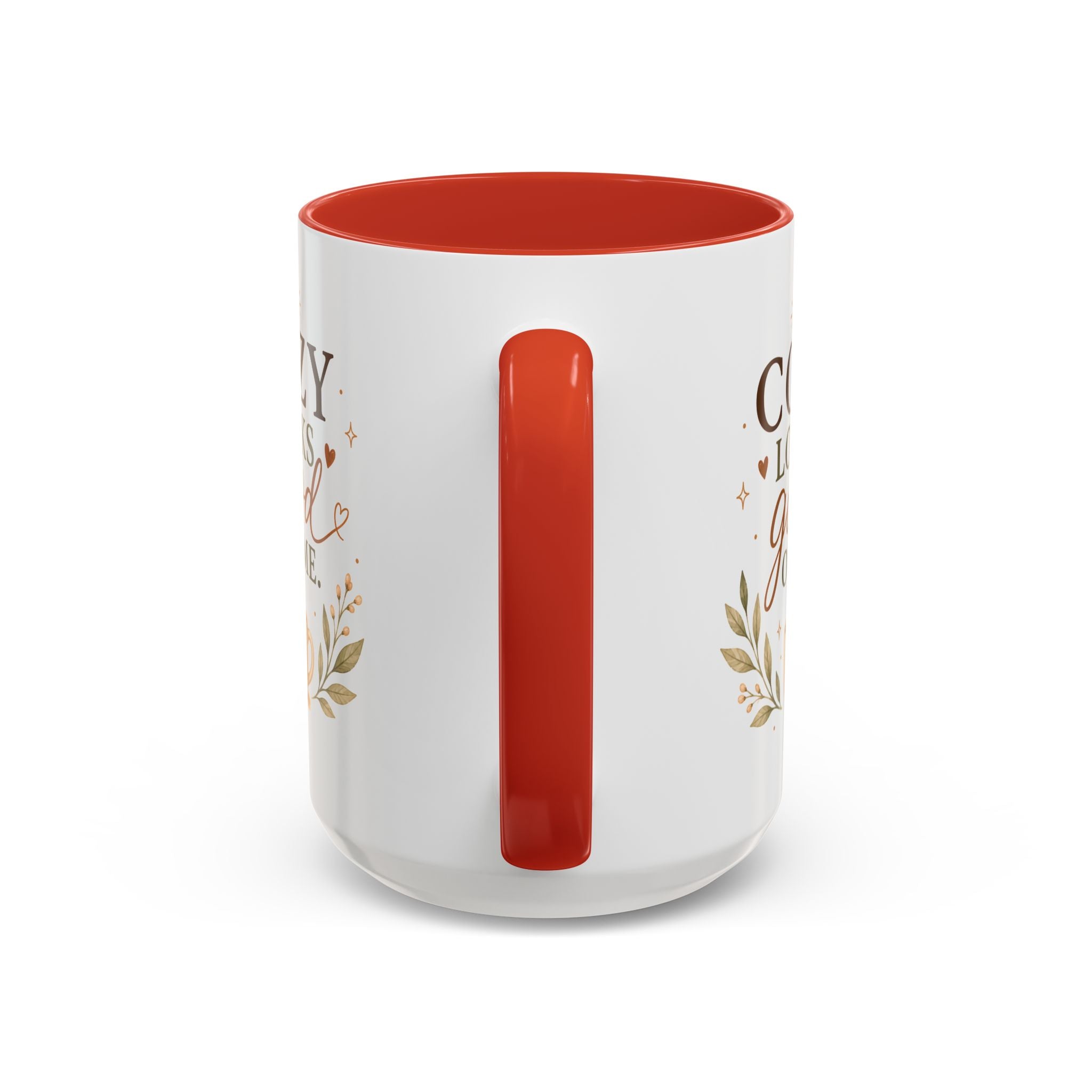 "Cozy Looks Good On Me" Accent Coffee Mug