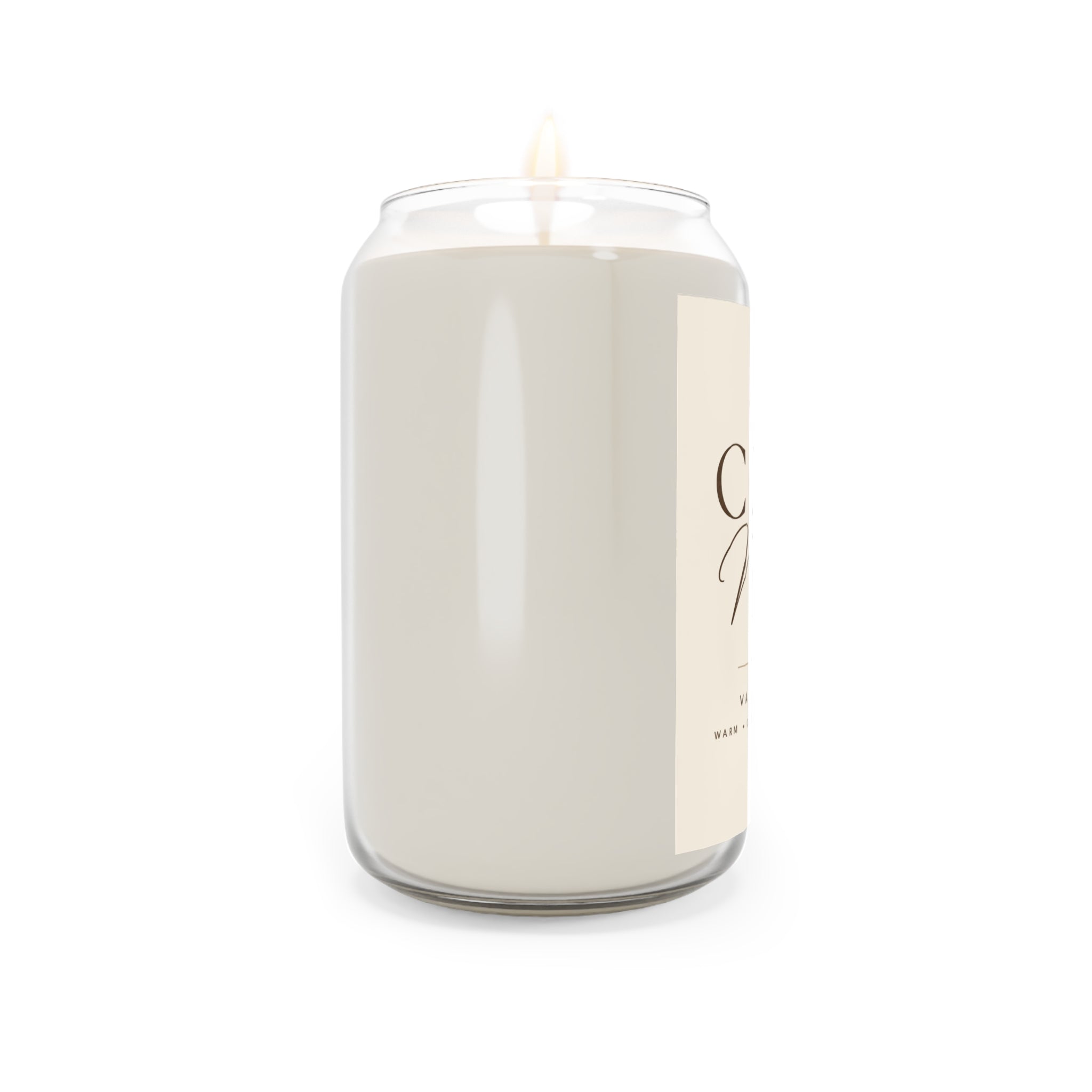 Cozy Nights Soy Candle — Vanilla Bean Scent (13.75oz)