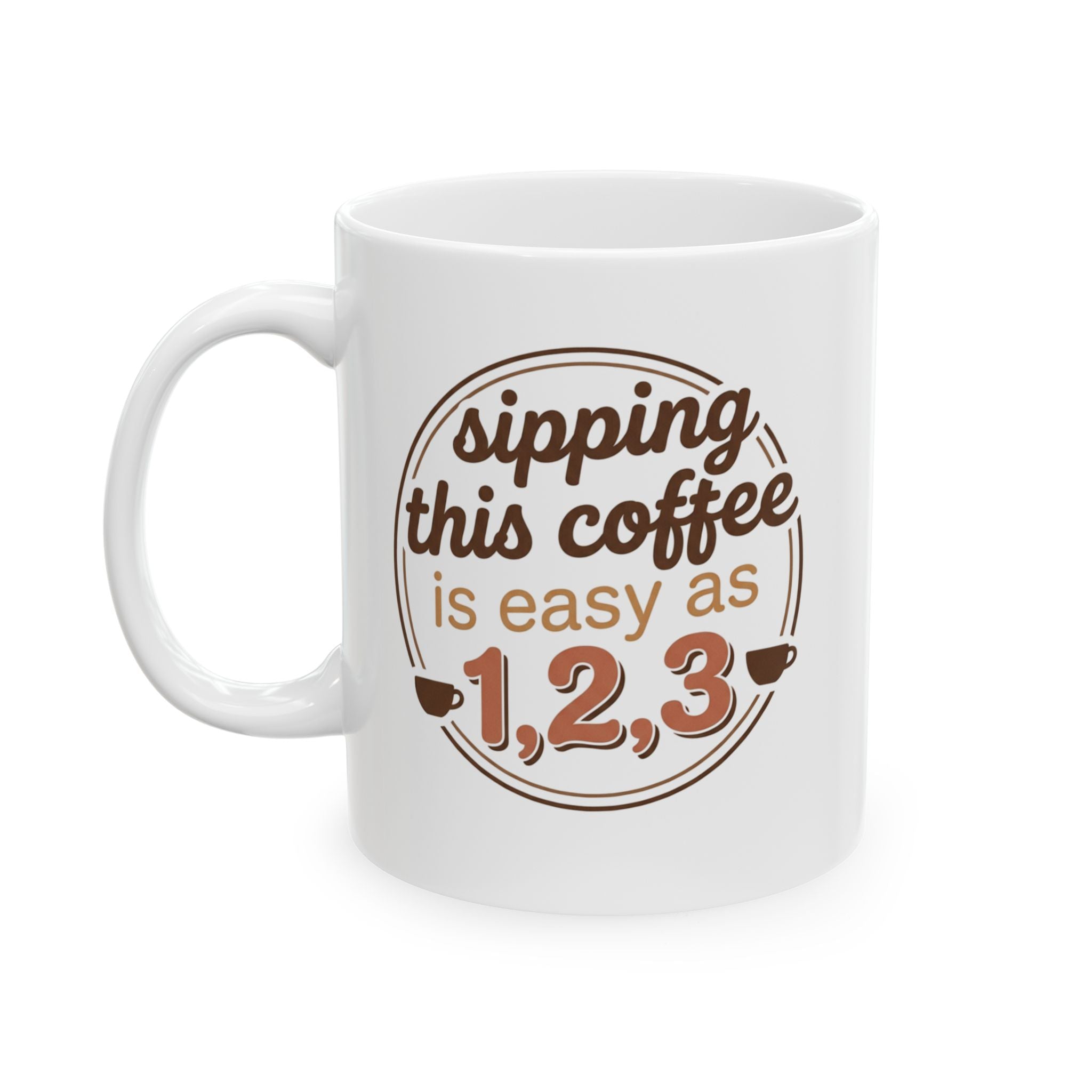 Coffee Mug - "All I Need is Coffee and Jesus" Ceramic Tea Cup (11oz, 15oz)