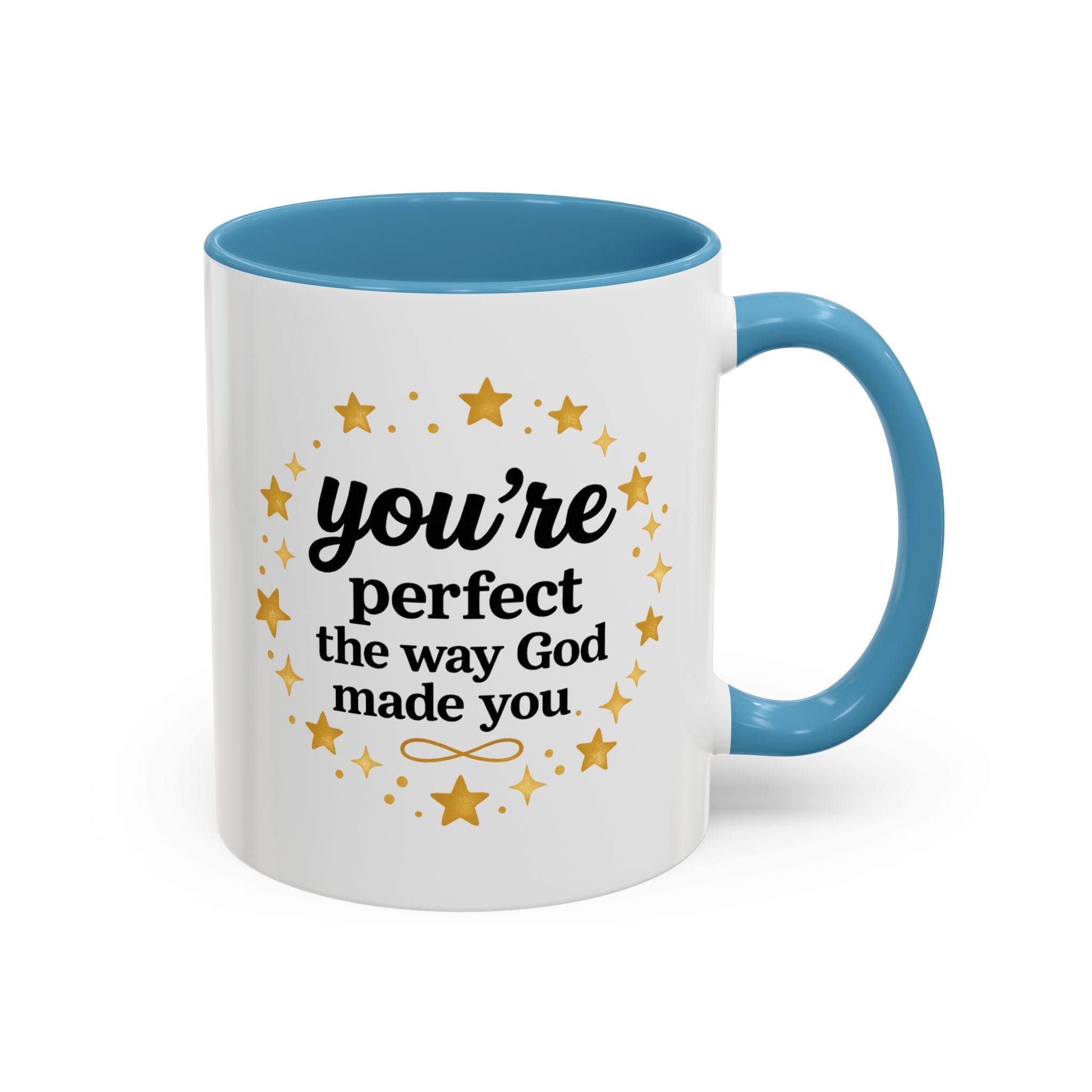 Your Perfect Mug — "Your Perfect the Way God Made You" Inspirational Coffee Mug (11/15oz)
